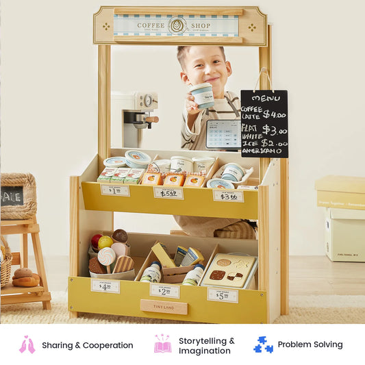 Tiny Landยฎ Kid'sย Groceryย Storeย Playset