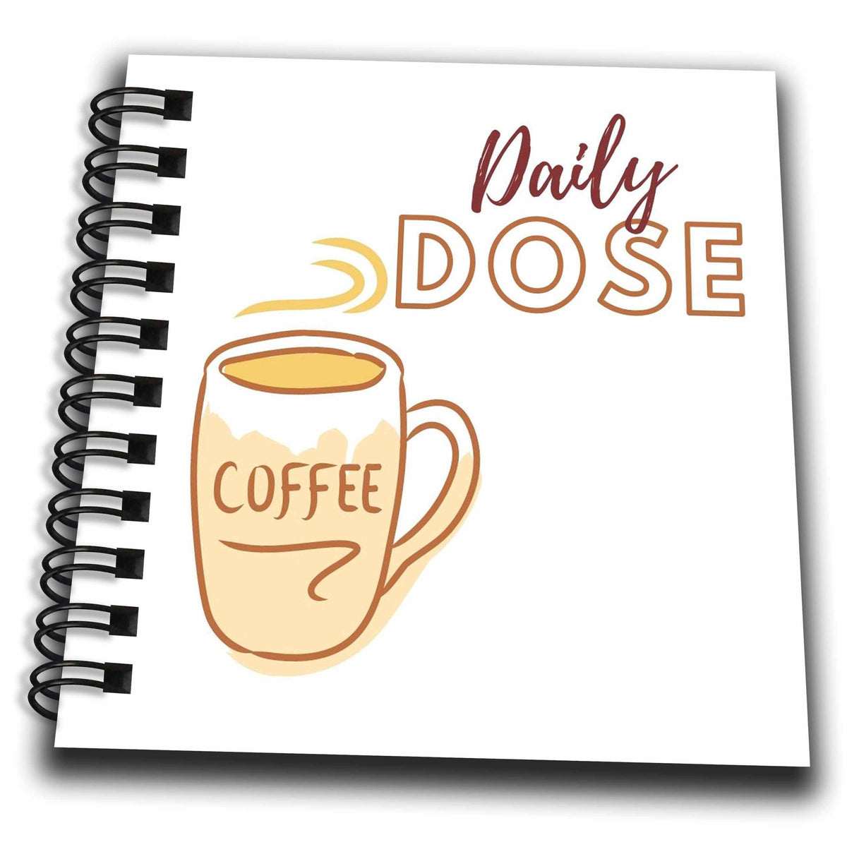 3dRose 3dRose- Coffee quotes - Creative and Cute Coffee Quotes - Drawing Books (db_358617)