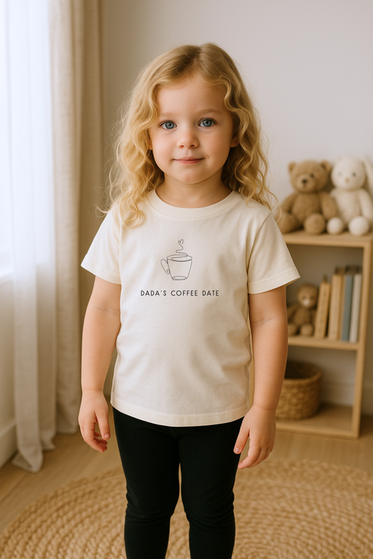 Dadas Coffee Date Organic Kids T-shirt