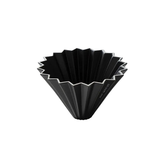 Origami - Pour Over Coffee Dripper - Porcelain - Matte Black