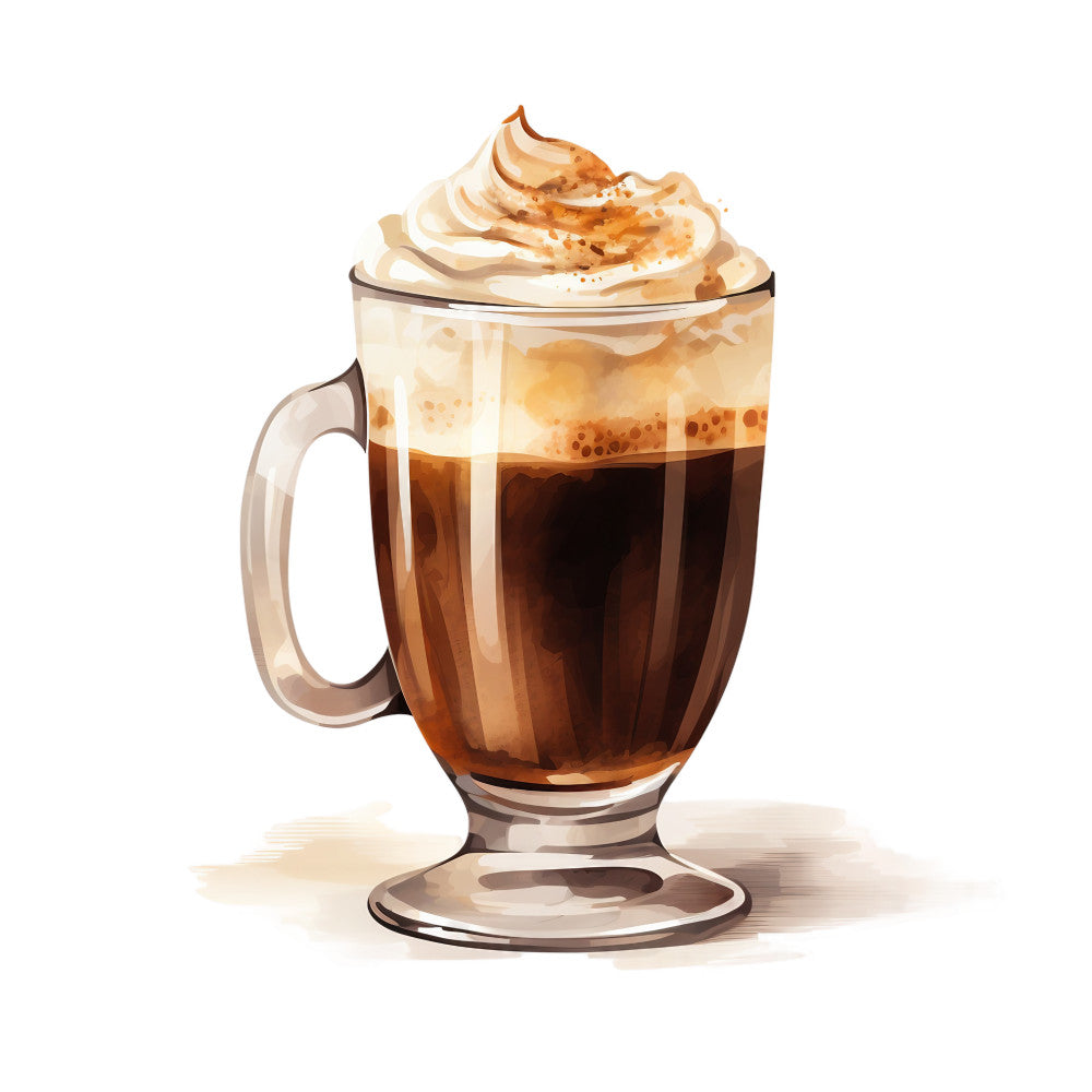 Coffee Elements Fabric Panel 47