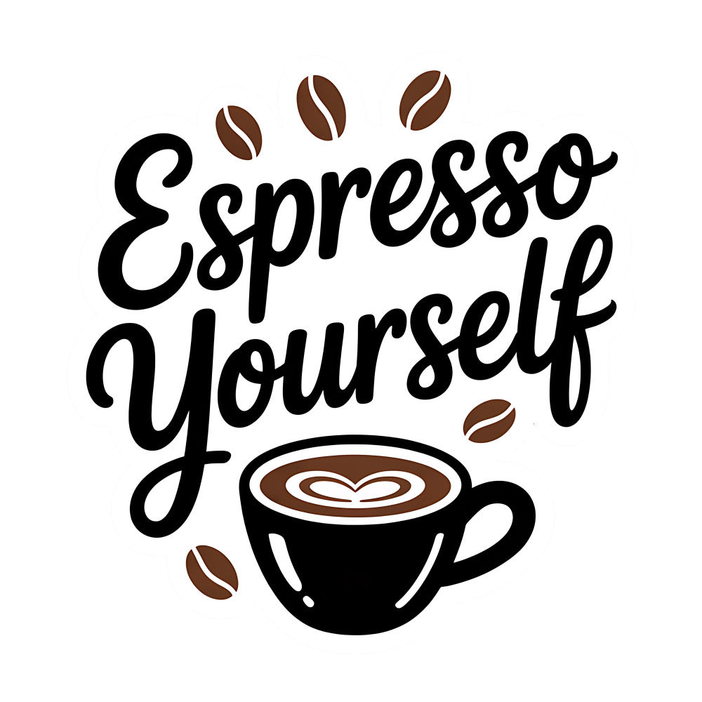 Coffee Quotes Fabric Panel 12