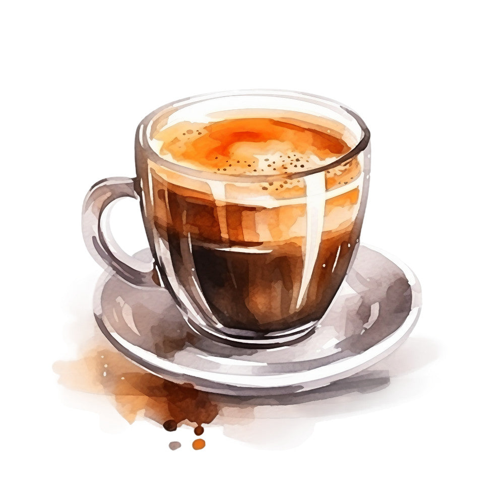 Coffee Elements Fabric Panel 9