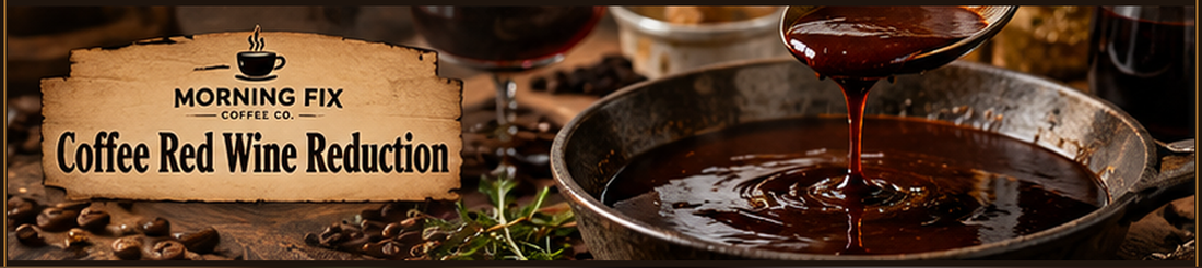 Coffee Red Wine Reduction