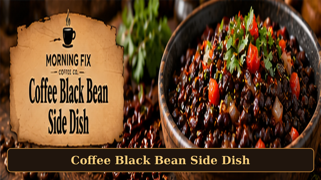Coffee Black Bean Side Dish