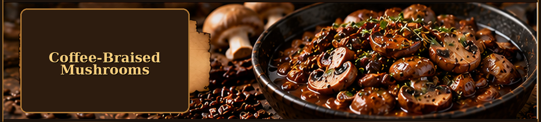 Coffee-Braised Mushrooms
