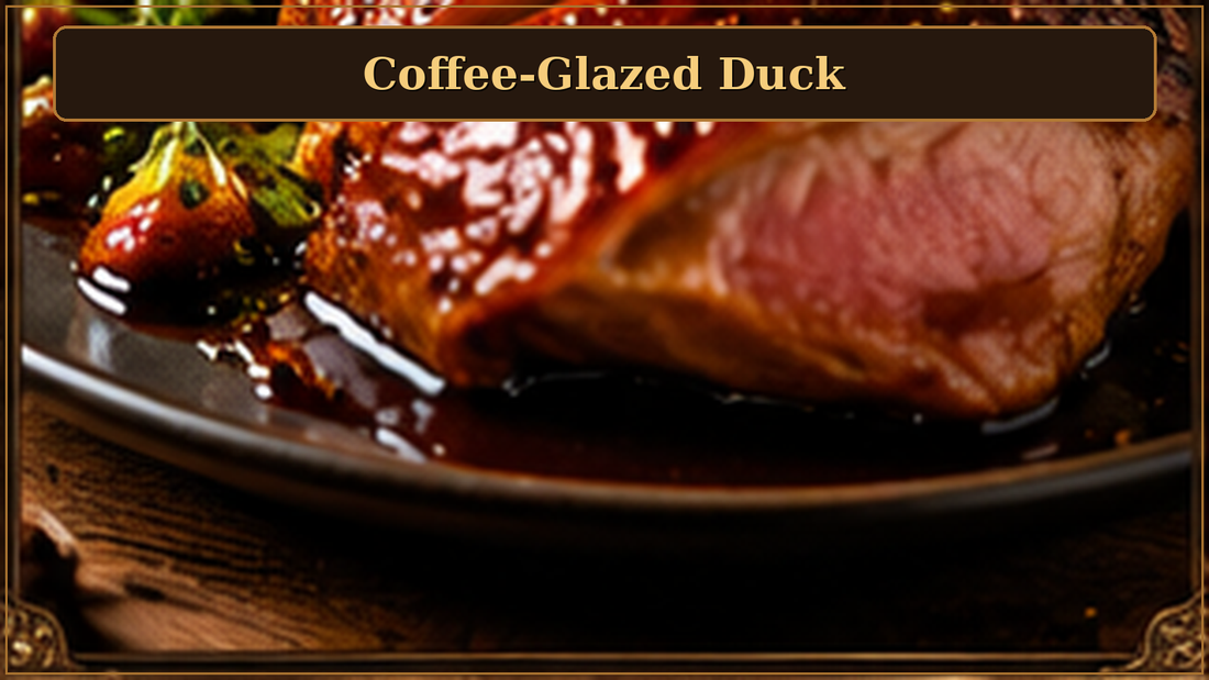 Coffee-Glazed Duck