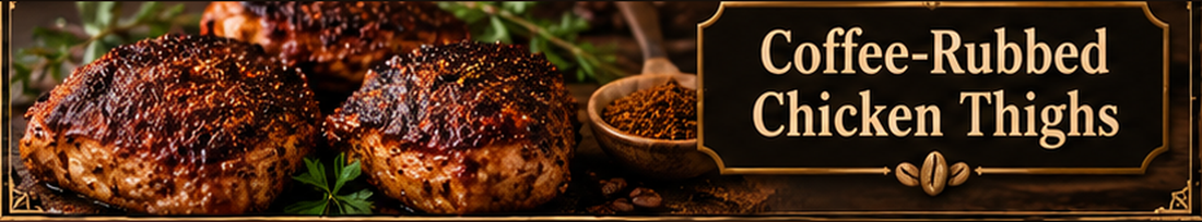 Coffee-Rubbed Chicken Thighs