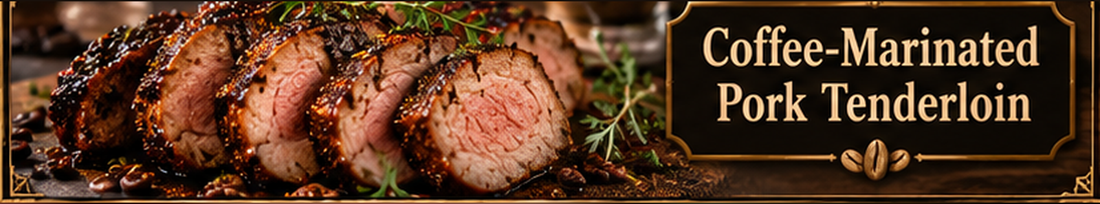 Coffee-Marinated Pork Tenderloin
