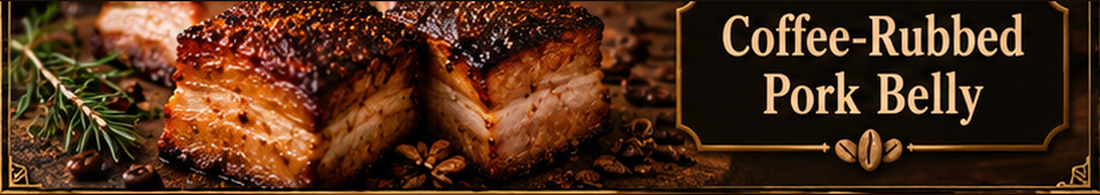 Coffee-Rubbed Pork Belly
