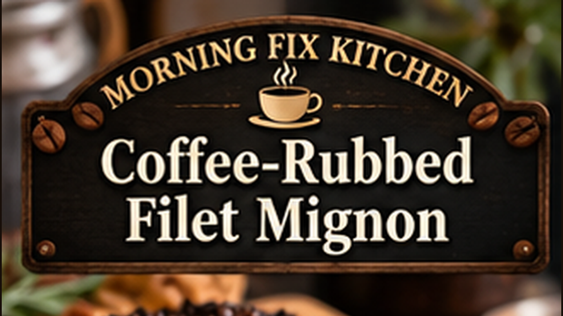 Coffee-Rubbed Filet Mignon