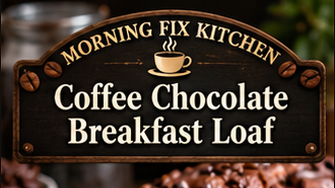 Coffee Chocolate Breakfast Loaf