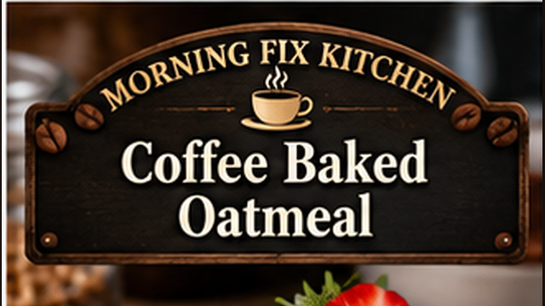 Coffee Baked Oatmeal