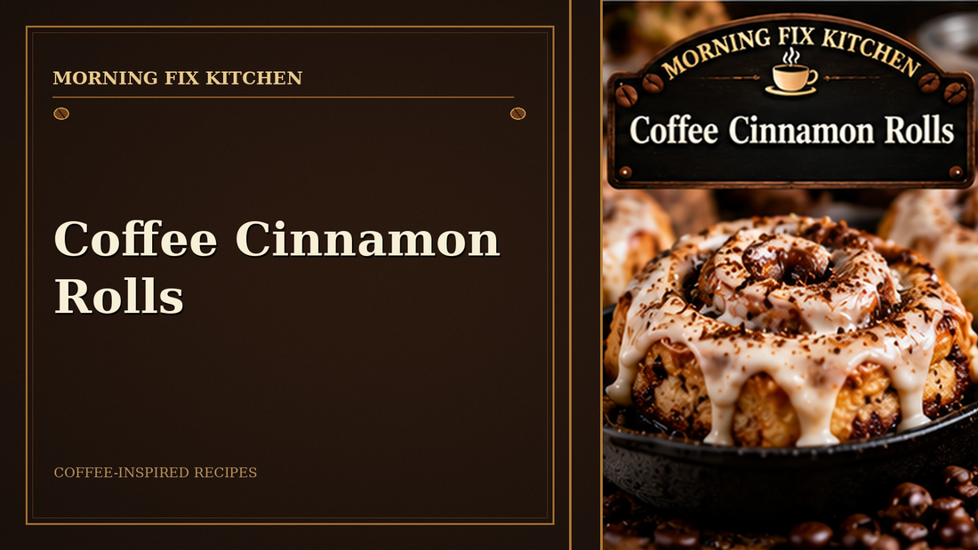 Coffee Cinnamon Rolls