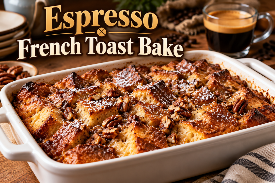 Espresso French Toast Bake