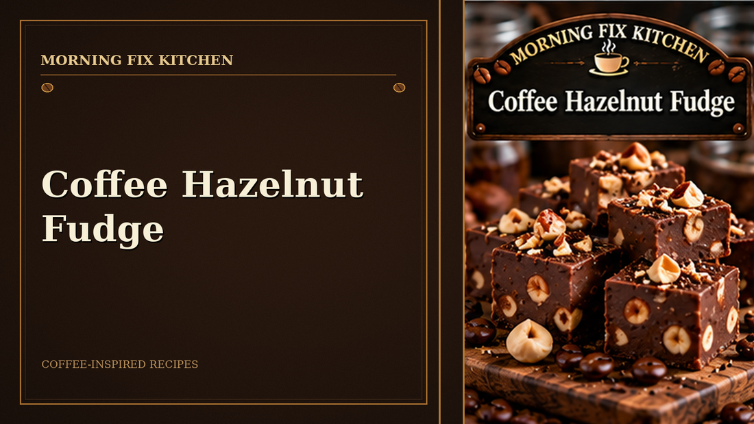 Coffee Hazelnut Fudge