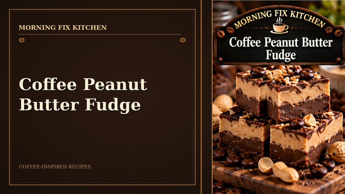 Coffee Peanut Butter Fudge