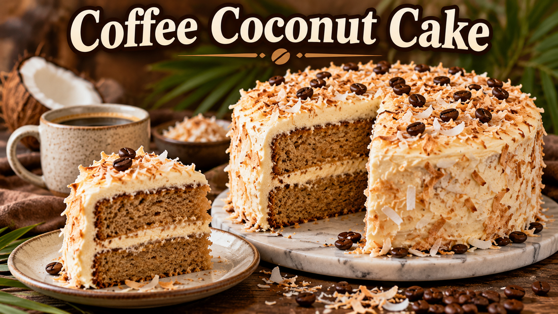 Coffee Coconut Cake