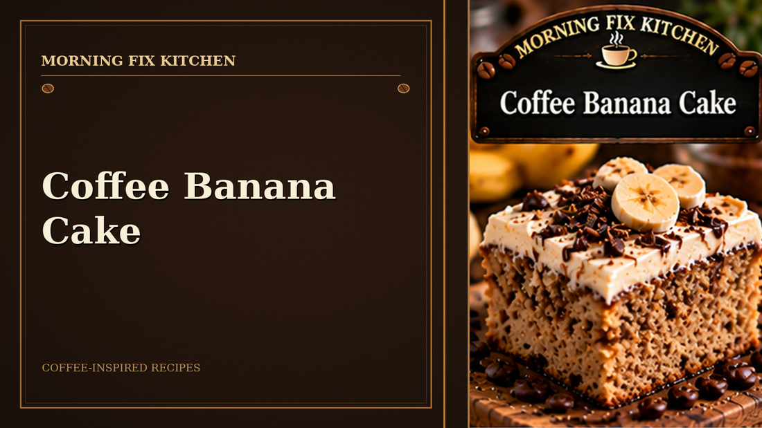 Coffee Banana Cake