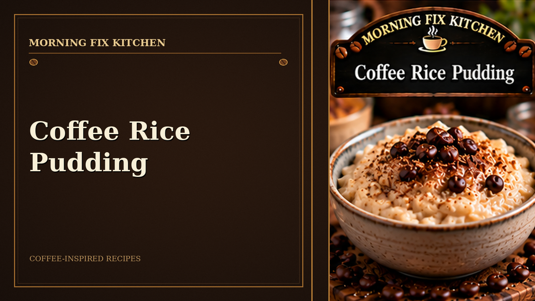 Coffee Rice Pudding