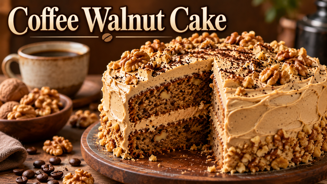 Coffee Walnut Cake