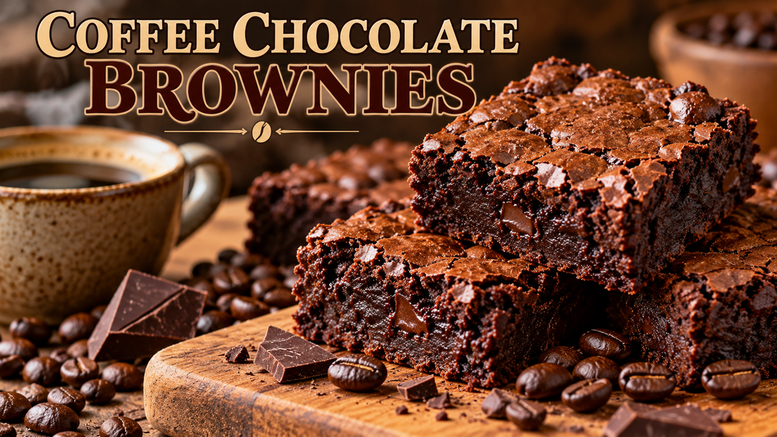 Coffee Chocolate Brownies
