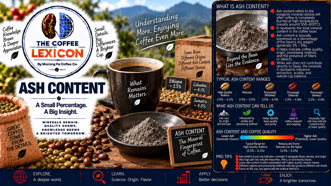 The Coffee Lexicon | Ash Content