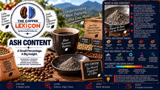 The Coffee Lexicon | Ash Content