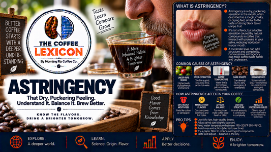 The Coffee Lexicon | Astringency