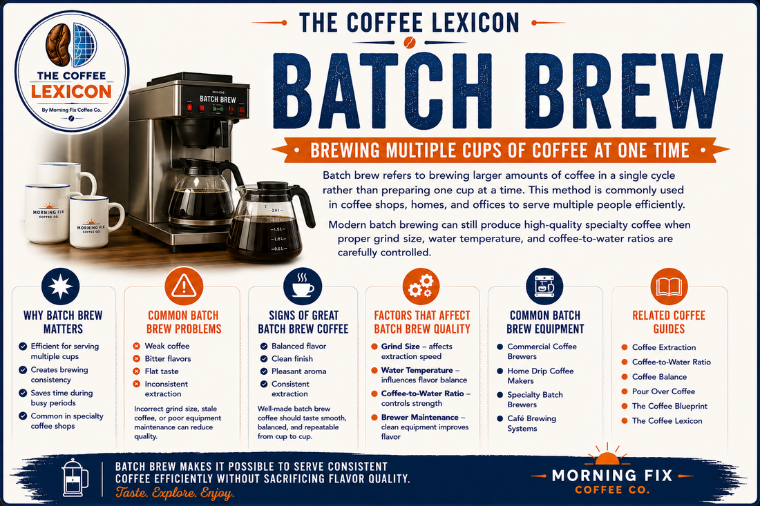 Batch Brew | The Coffee Lexicon