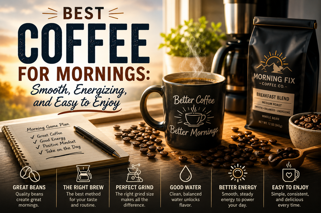 Best Coffee for Mornings: Smooth, Energizing, and Easy to Enjoy