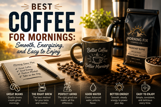 Best Coffee for Mornings: Smooth, Energizing, and Easy to Enjoy