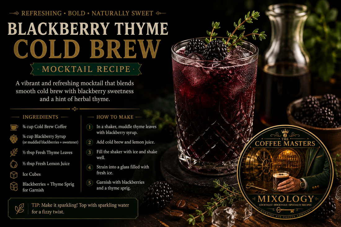 Blackberry Thyme Cold Brew Recipe