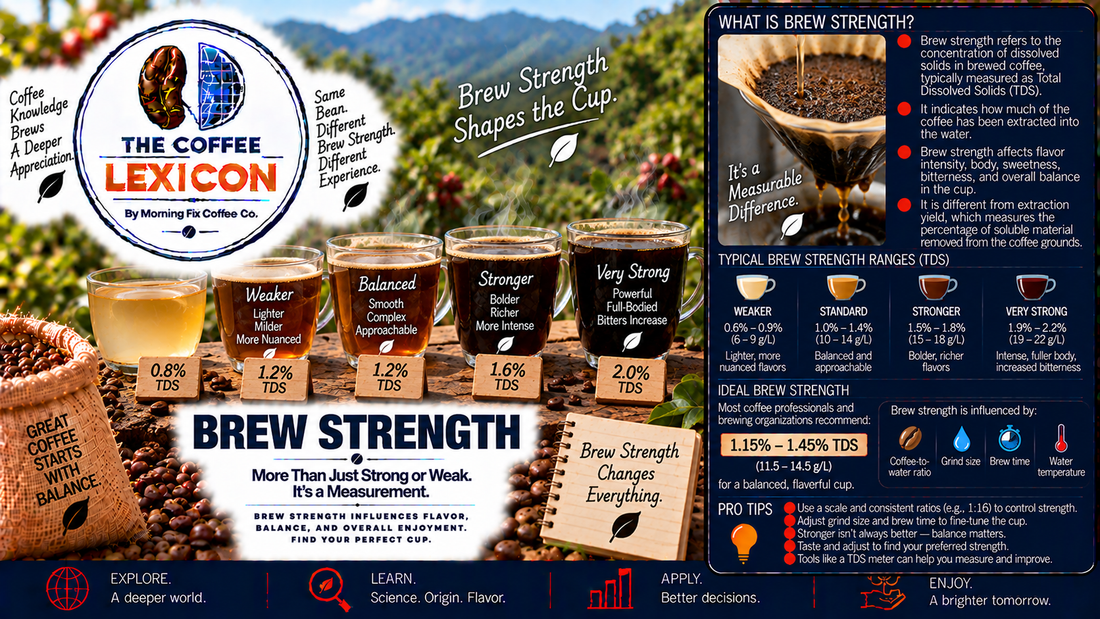 The Coffee Lexicon | Brew Strength