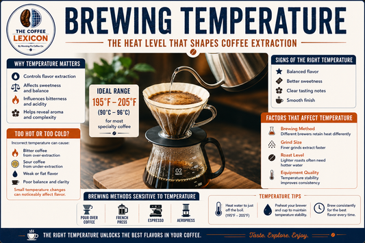Brewing Temperature | The Coffee Lexicon