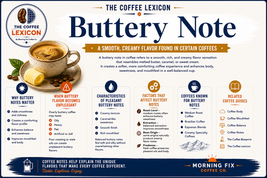 Buttery Note | The Coffee Lexicon