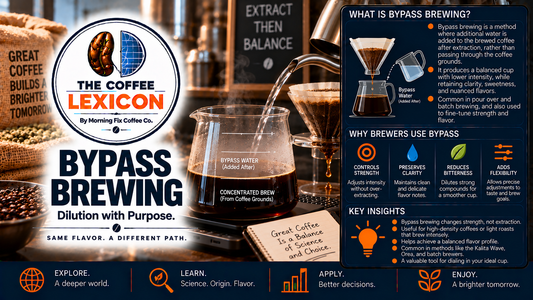 The Coffee Lexicon | Bypass Brewing