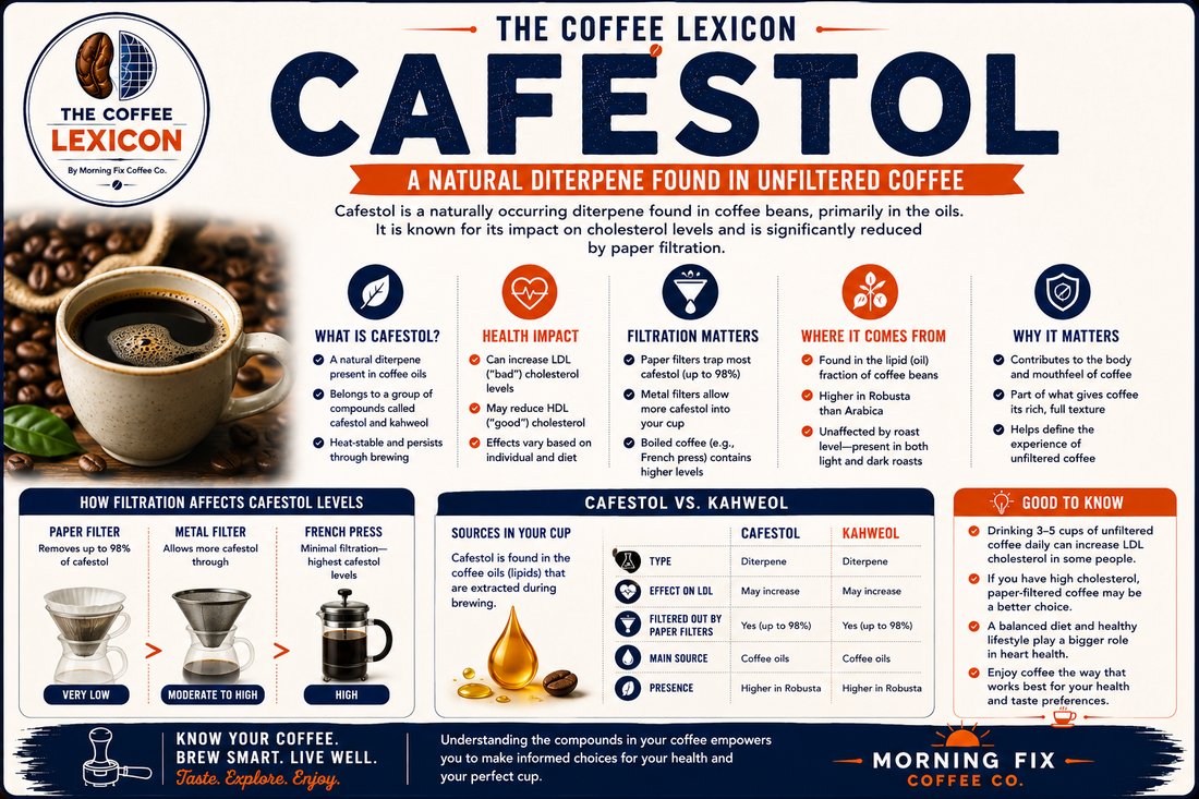 The Coffee Lexicon | Cafestol