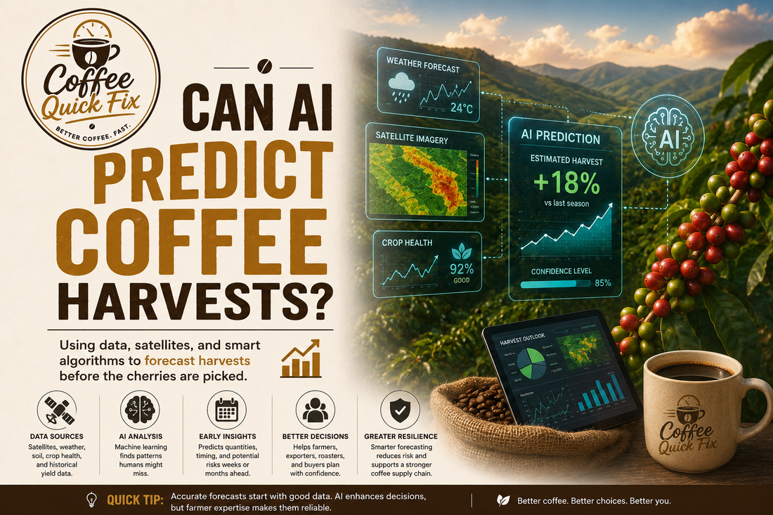 Coffee Quick Fix | Can AI predict coffee harvests?