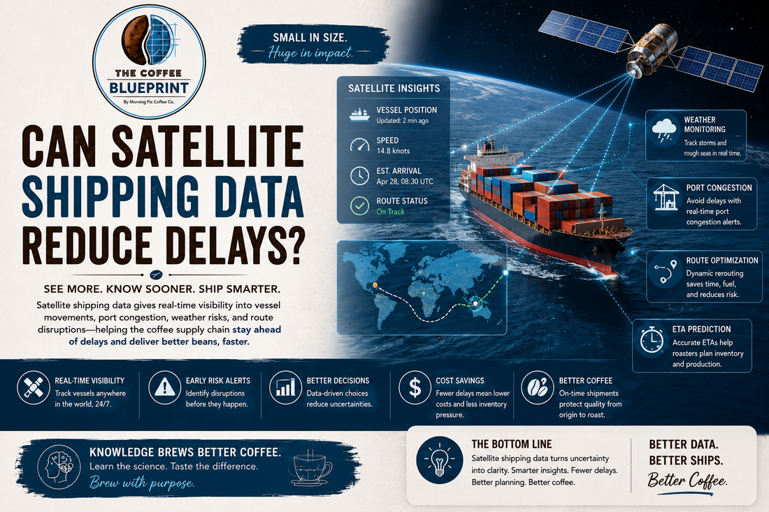 The Coffee Blueprint | Can Satellite Shipping Data Reduce Delays?