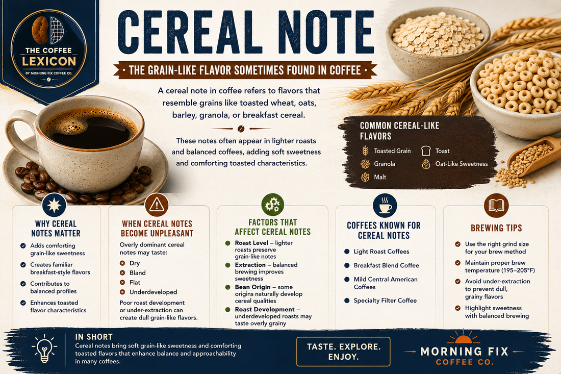 Cereal Note | The Coffee Lexicon