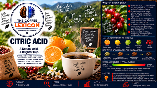 The Coffee Lexicon | Citric Acid