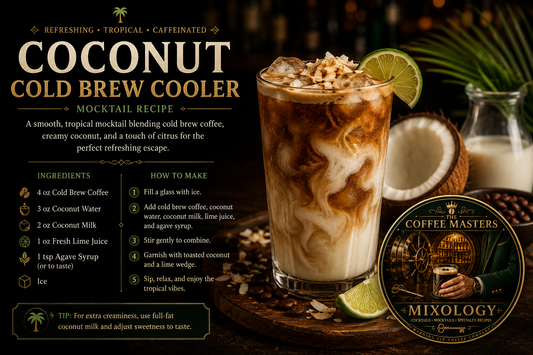 Coconut Cold Brew Cooler Recipe