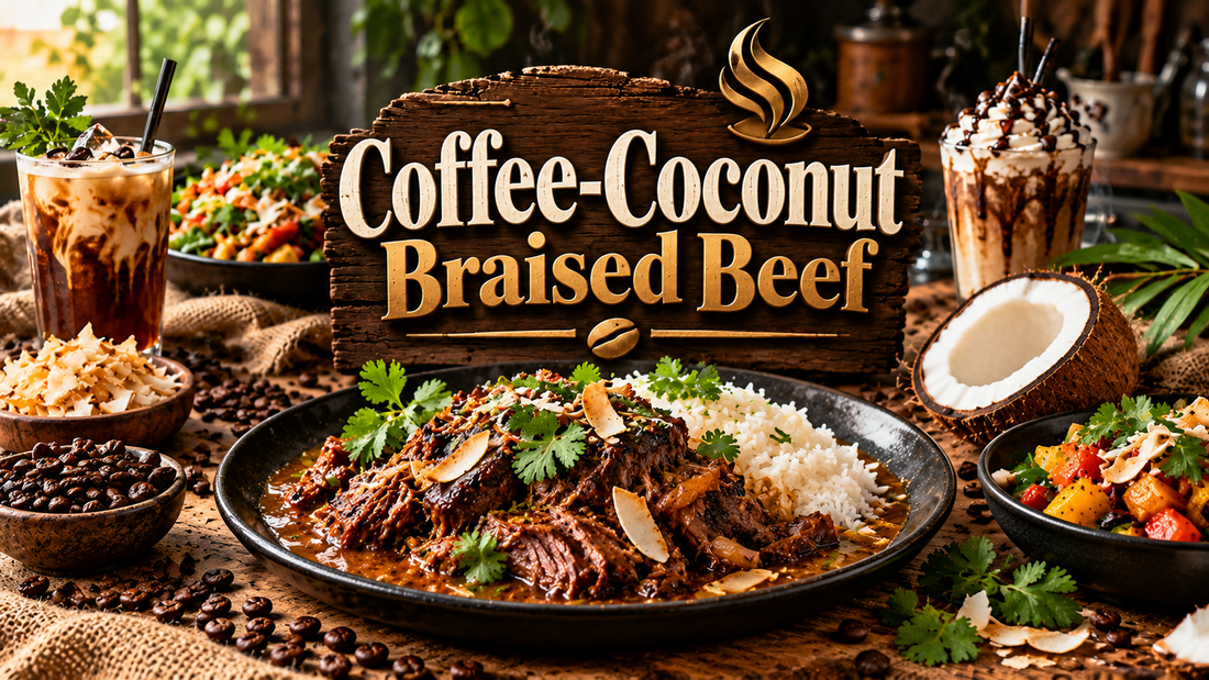 Coffee-Coconut Braised Beef