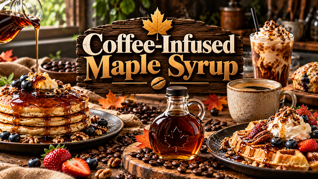 Coffee-Infused Maple Syrup