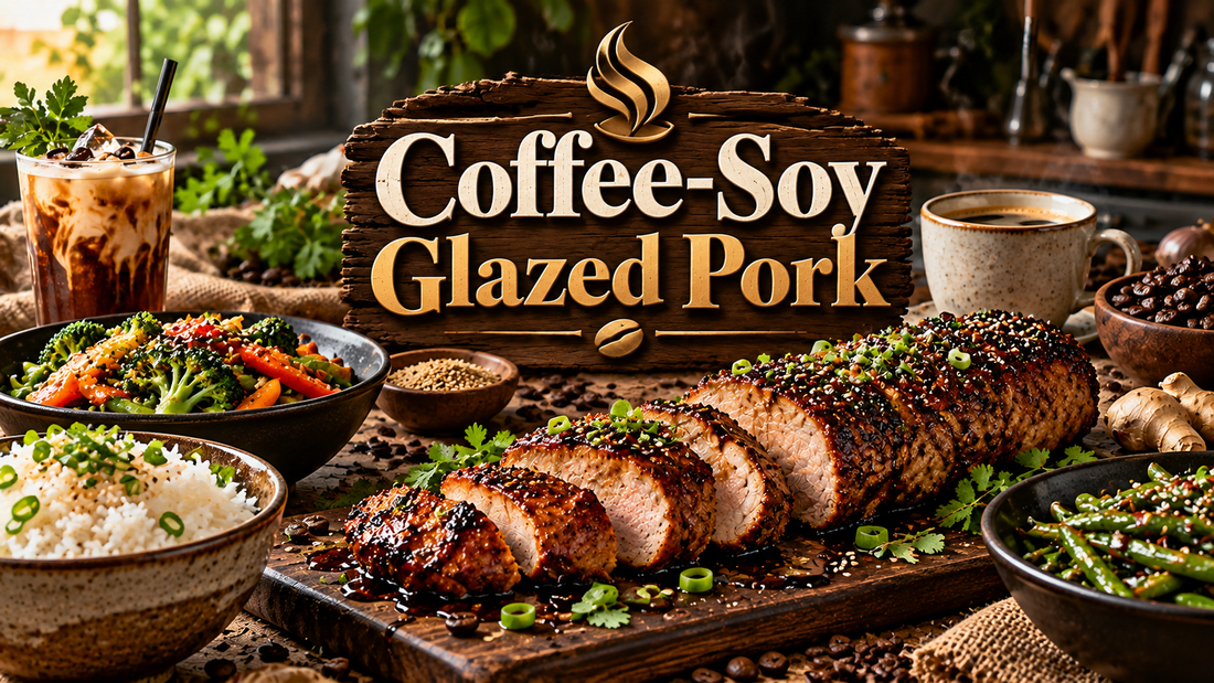 Coffee-Soy Glazed Pork