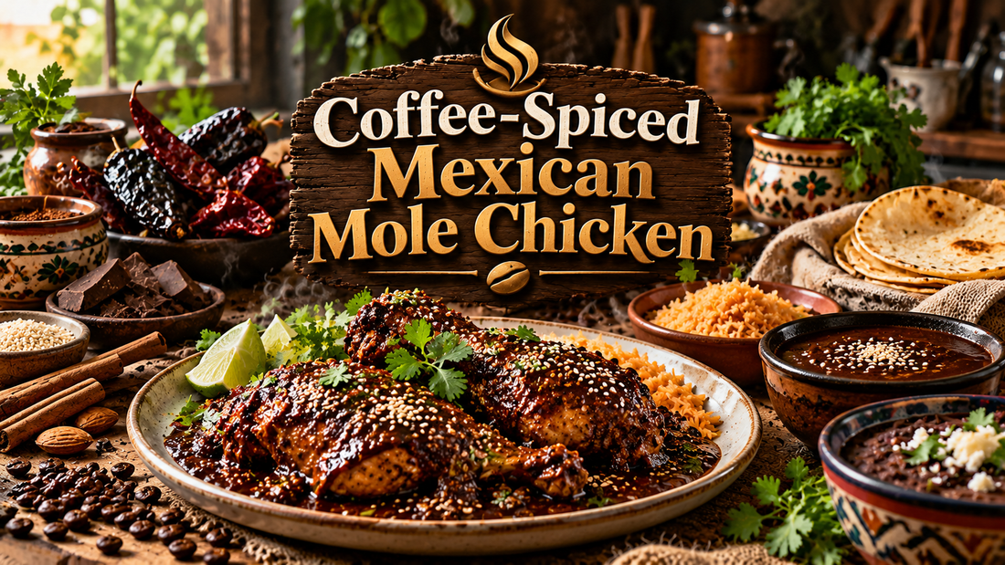 Coffee-Spiced Mexican Mole Chicken