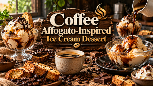 Coffee Affogato-Inspired Ice Cream Dessert