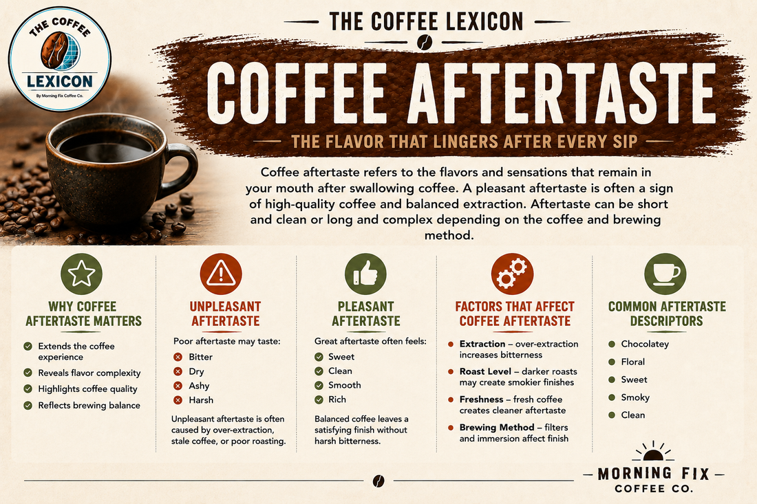 Coffee Aftertaste | The Coffee Lexicon