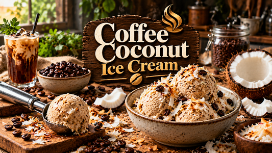 Coffee Coconut Ice Cream